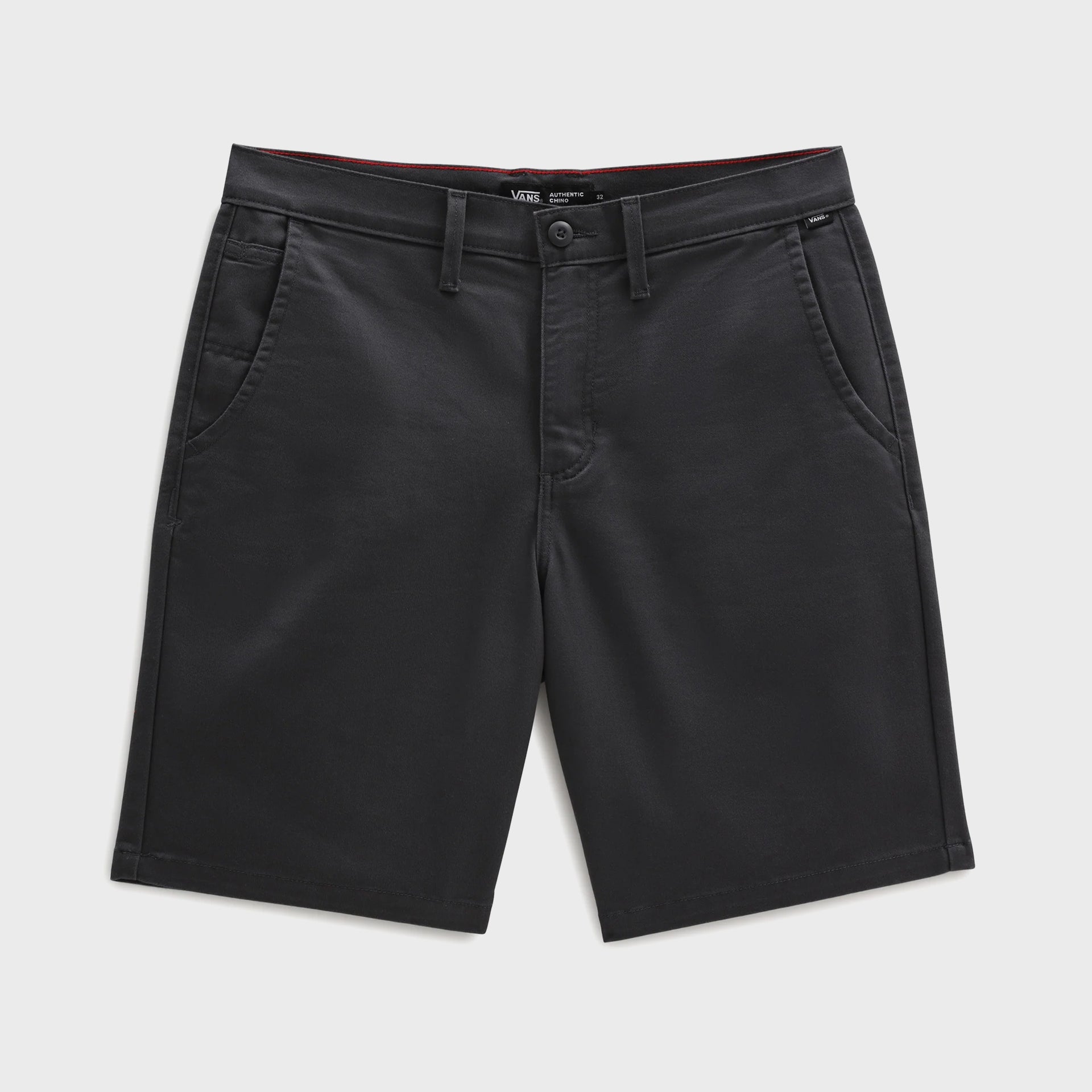 Vans Mens Authentic Chino Relaxed Shorts - Asphalt - ManGo Surfing