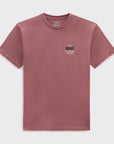 Vans Mens Holder ST Classic T-Shirt - Withered Rose/Black - ManGo Surfing
