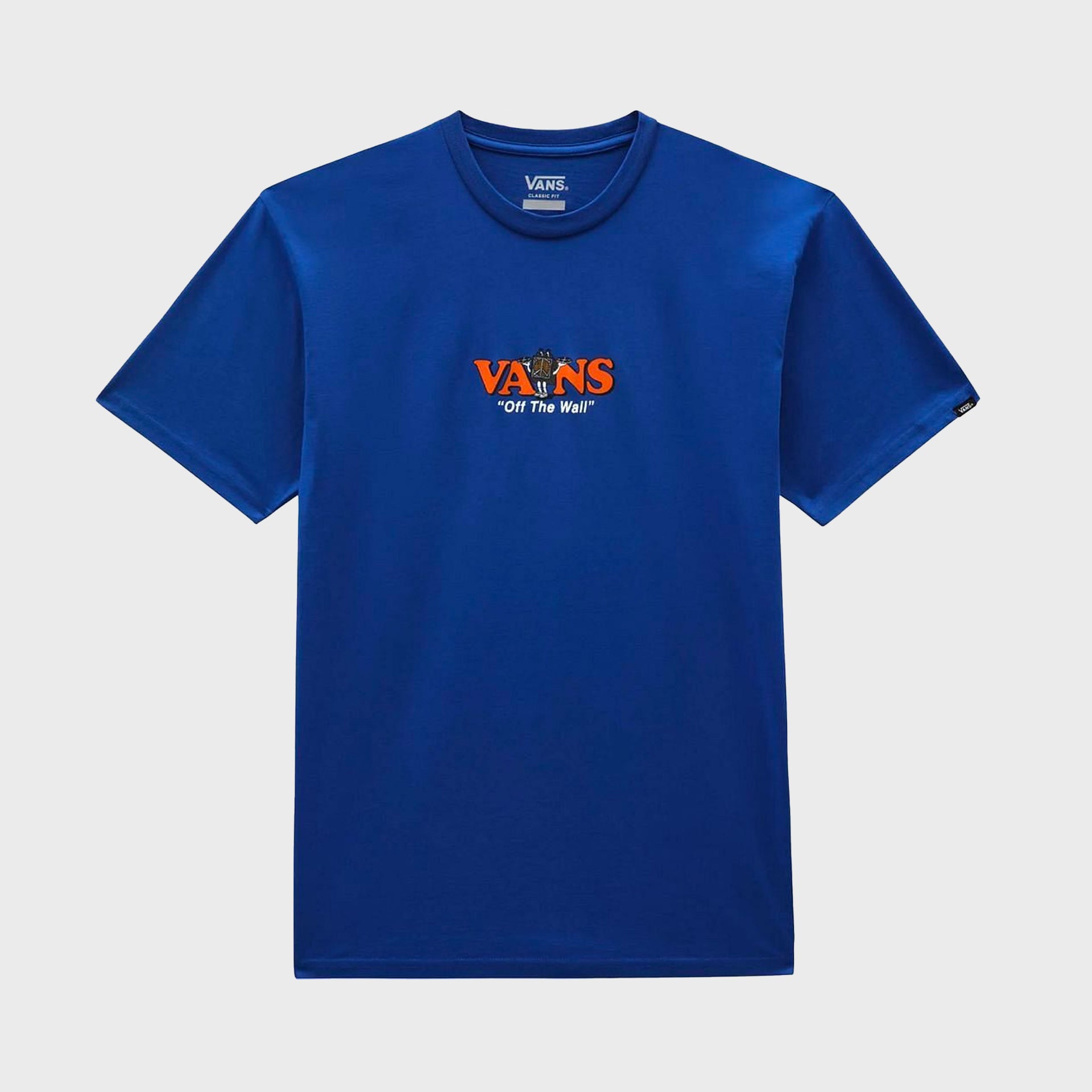 Vans Music Box Vans Logo Mens T-Shirt - True Blue - ManGo Surfing