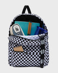 Vans Old Skool Check Backpack - One Size - Black/White - ManGo Surfing