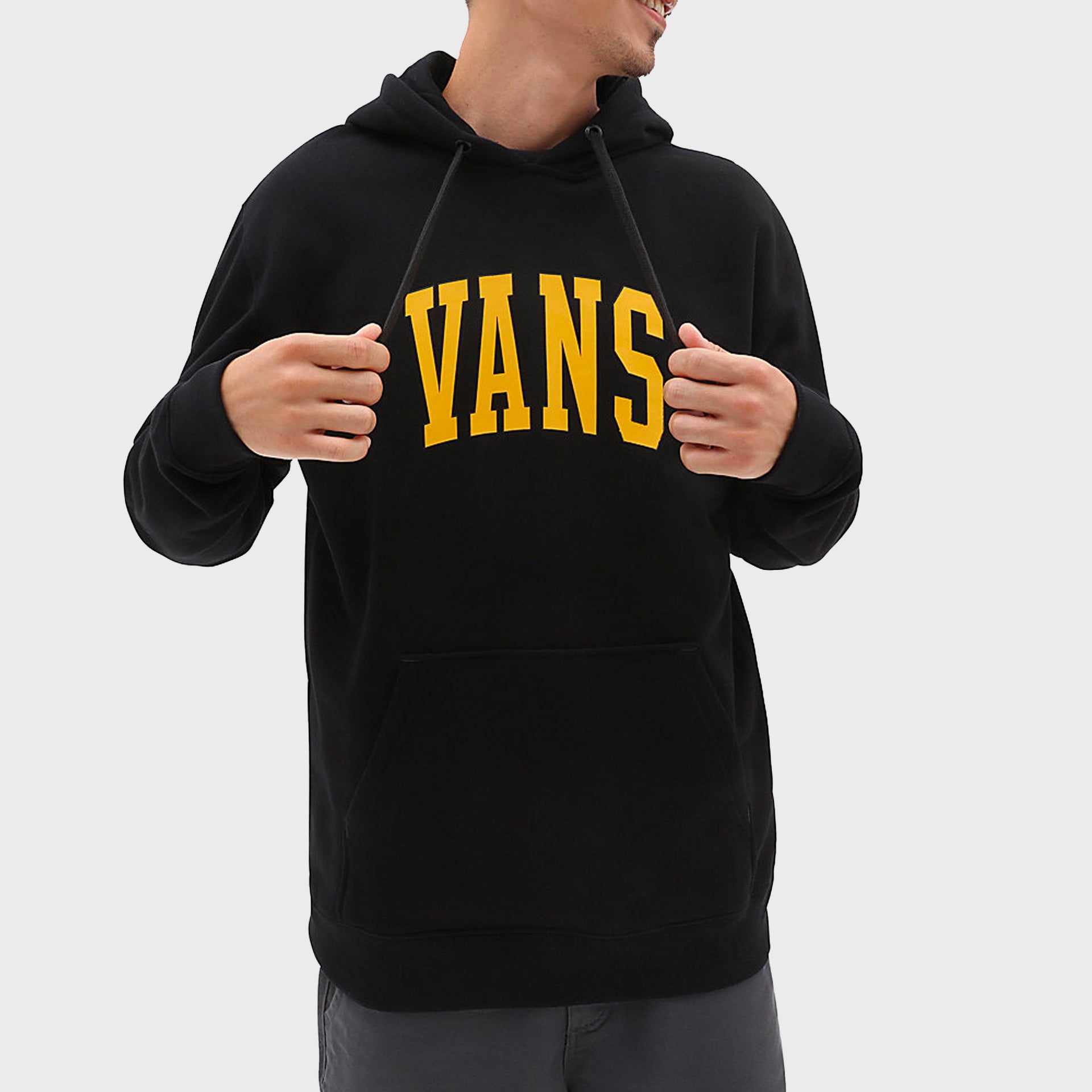 Vans Varsity Men&#39;s Pullover Hoodie - Black - ManGo Surfing