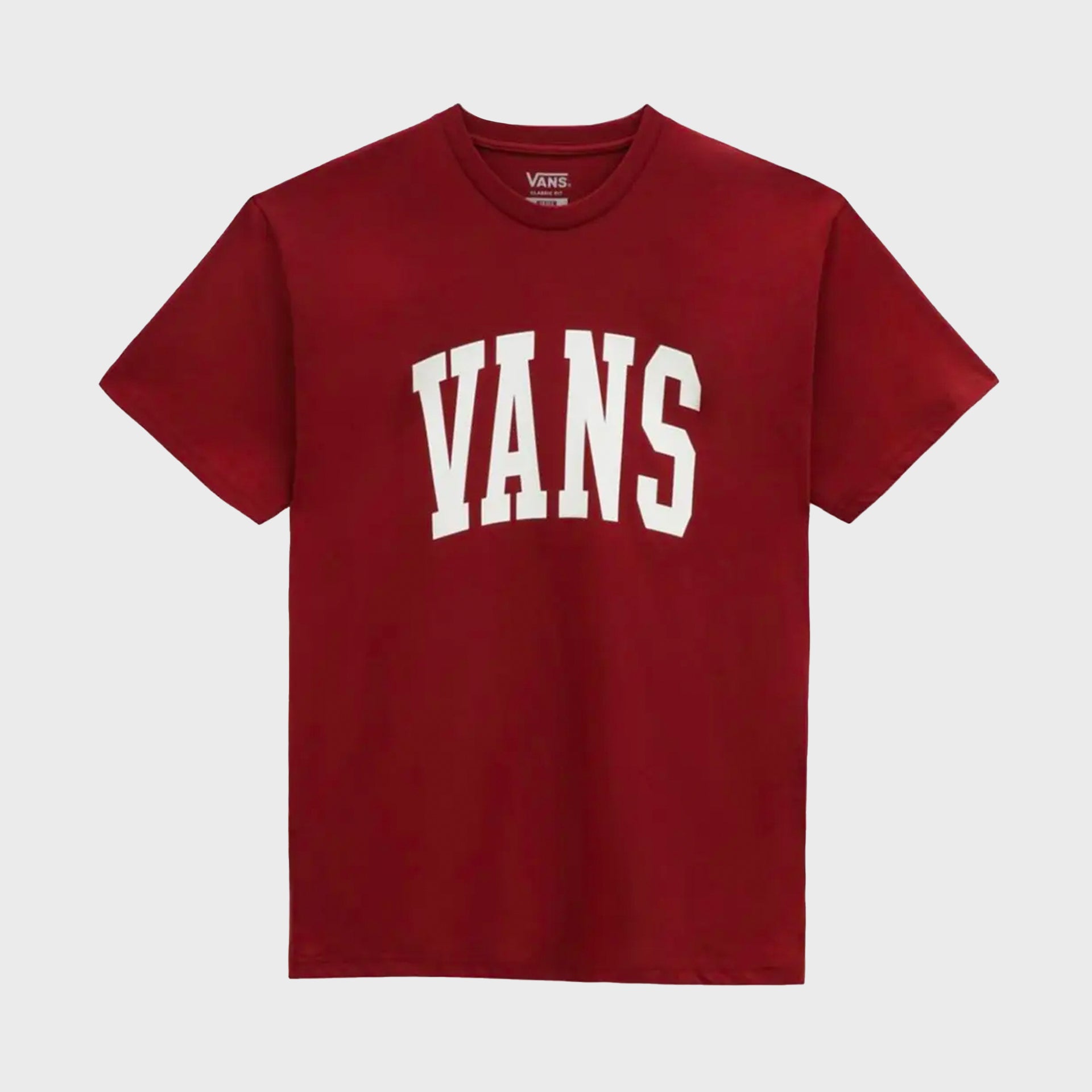 Vans Varsity Type Men&#39;s T-Shirt - Syrah Red - ManGo Surfing