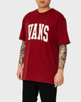 Vans Varsity Type Men's T-Shirt - Syrah Red - ManGo Surfing