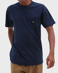 Vans Woven Patch Pocket Mens T-Shirt - Dress Blues - ManGo Surfing