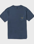 Vissla Mens Premium Stoke Pocket T-Shirt - Navy - ManGo Surfing