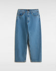 Vans Mens Check-5 Baggy Denim Trousers - Stone Wash Blue