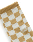 Vans Mens Checkerboard Crew Sock - Antelope - ManGo Surfing