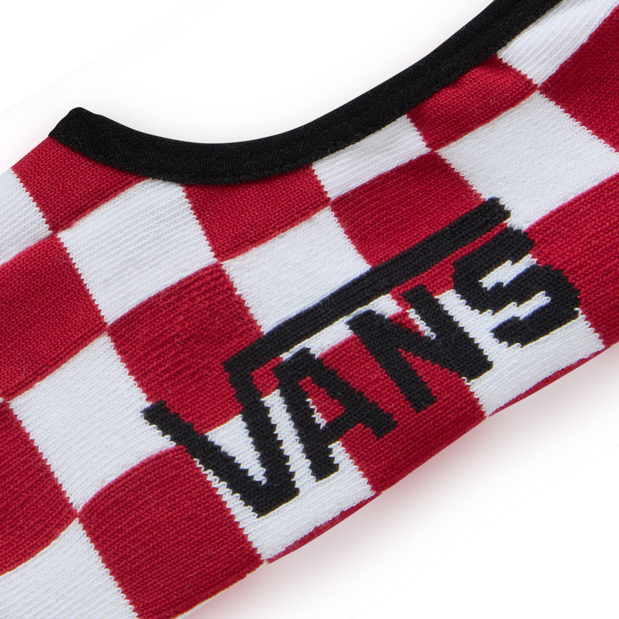 Vans Mens Classic Super No Show Socks (3 Pairs) - White/Black - ManGo Surfing