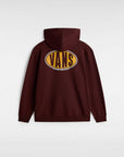 Vans Mens Spray On Loose Pullover Hoodie - Bitter Chocolate