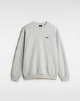 Vans Mens Left Chest Embroidered Logo Sweatshirt - Light Grey Heather