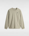 Vans Mens Salton Long Sleeve T-Shirt - London Fog Grey