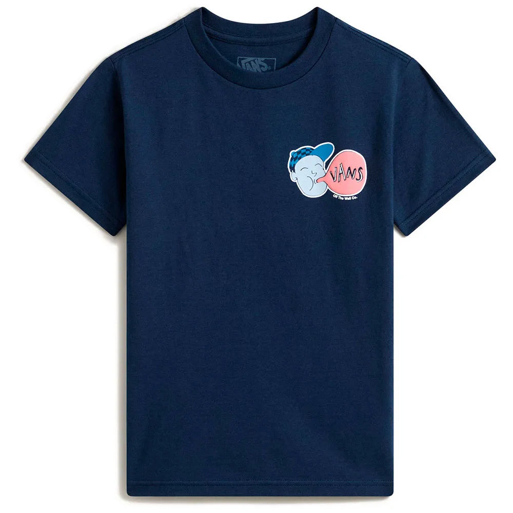 Vans Kids Gum Sole Short Sleeve T-Shirt (2-7 Years) - Dress Blues