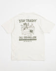 Vans Mens Trashy Short Sleeve T-Shirt - Marshmallow