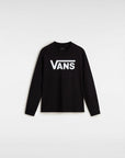 Vans Boys Vans Classic Long Sleeve T-Shirt (8-14 years) - Black