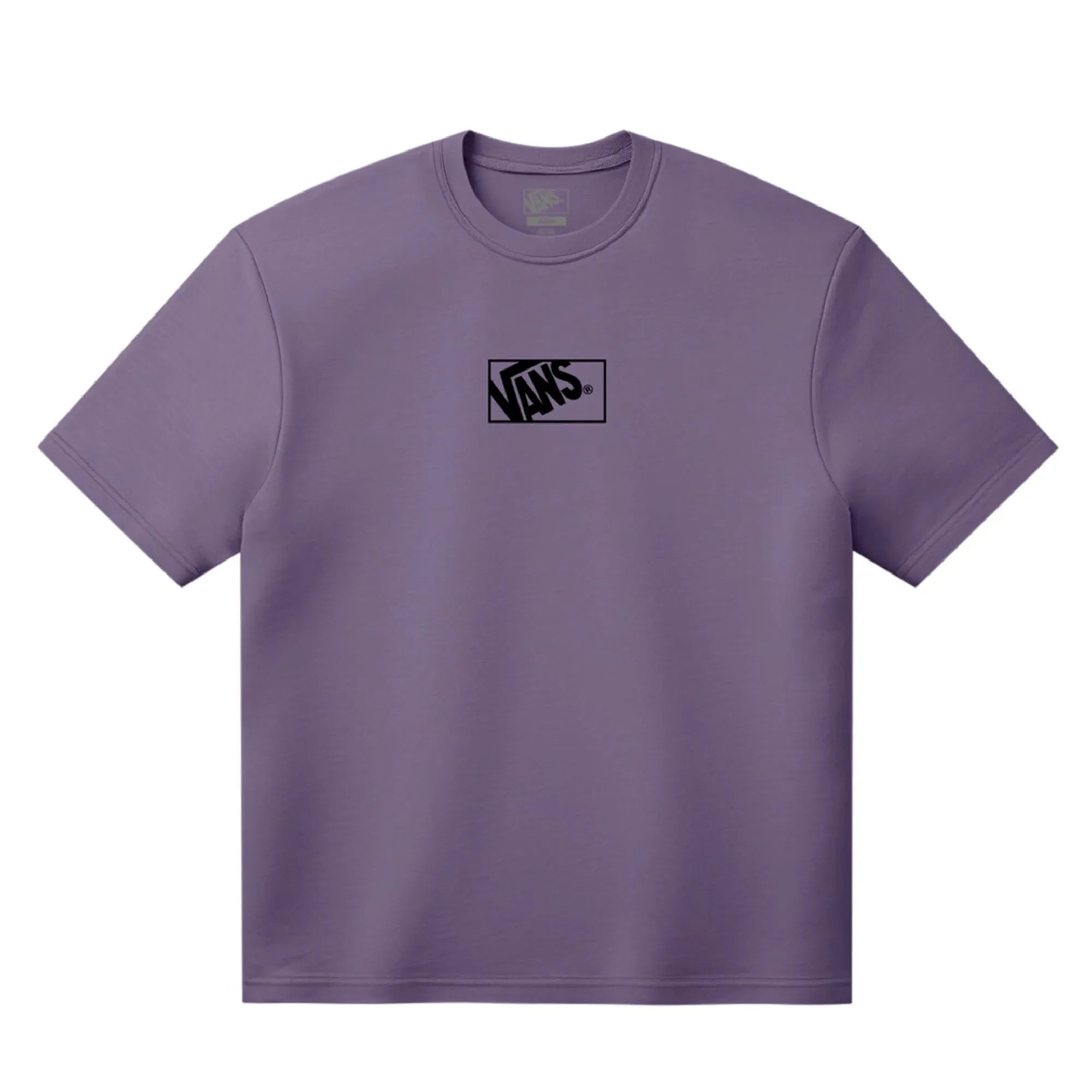Vans Mens Blocked Box Loose Short Sleeve T-Shirt - Prism Purple