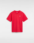 Vans Boys Left Chest T-Shirt (8-14 years) - Racing Red