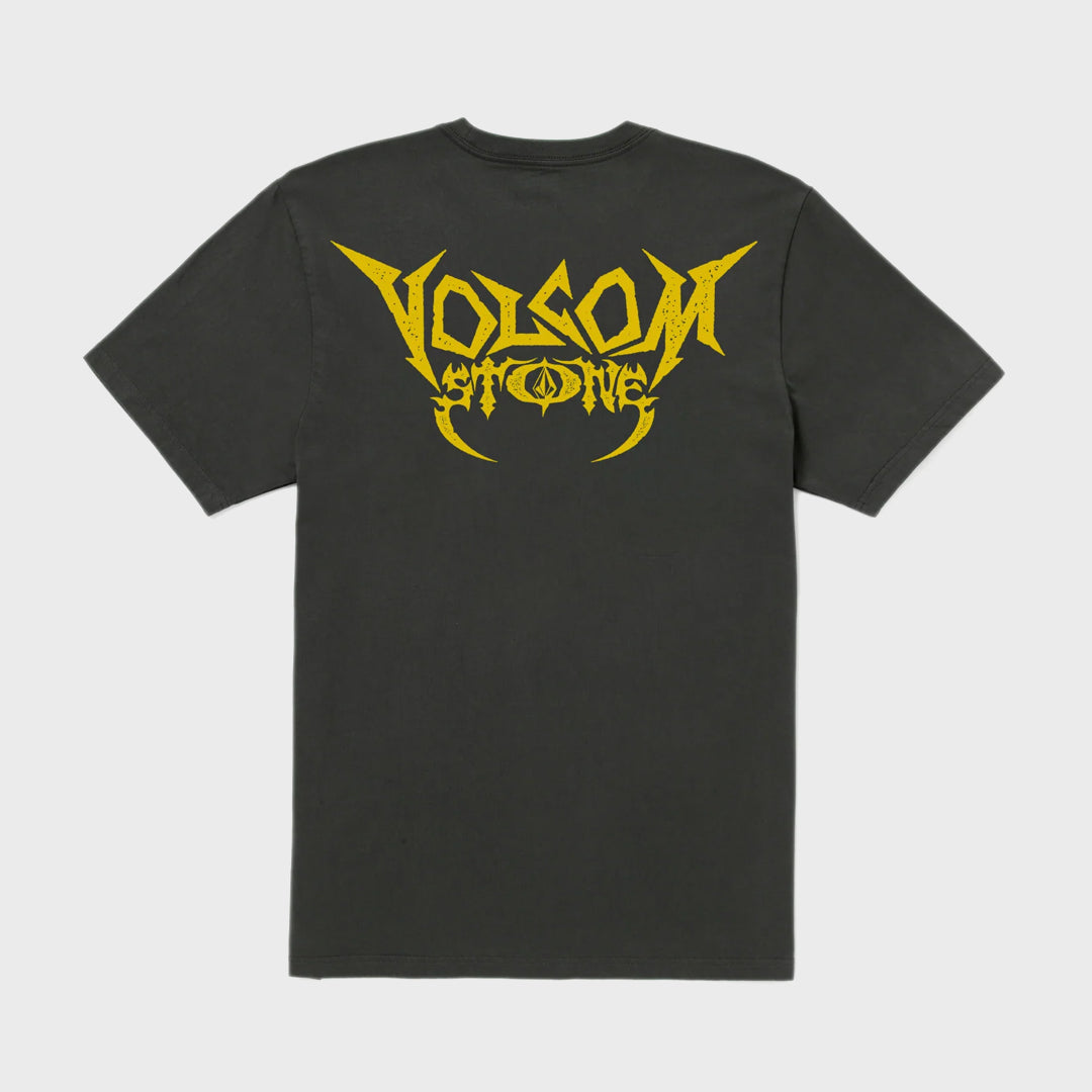 Volcom Mens Hot Headed T-Shirt - Stealth - ManGo Surfing