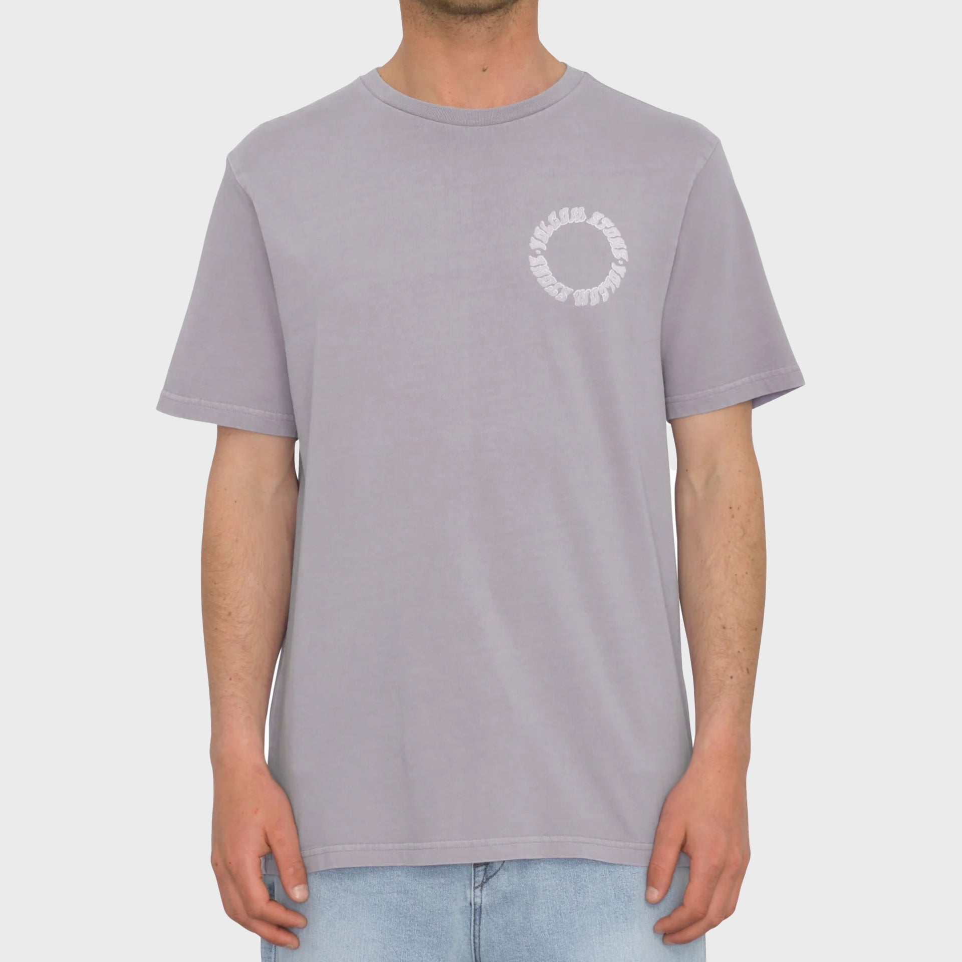 Volcom Mens Stone Oracle T-Shirt - Violet Dusk - ManGo Surfing