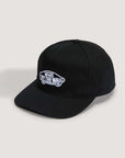 Vans Classic Snapback Hat - One Size - Black - ManGo Surfing