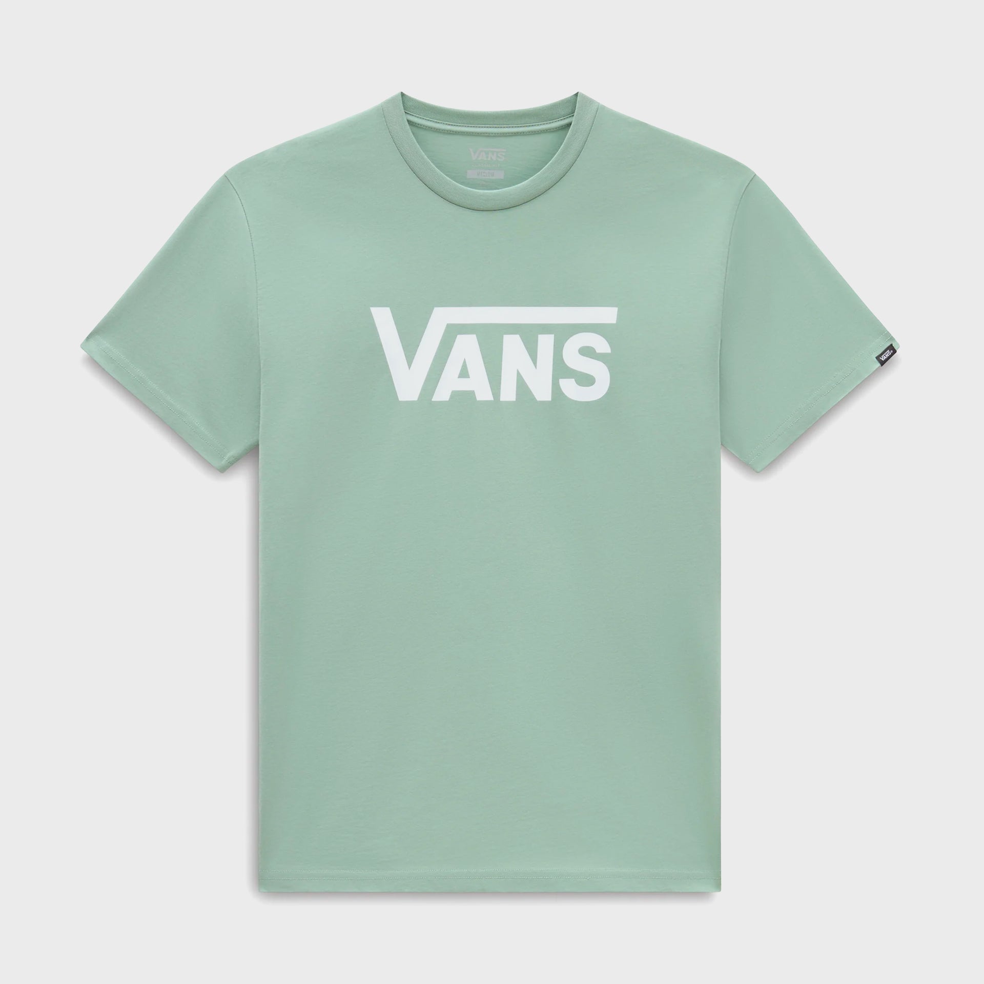 Vans Mens Vans Classic T-Shirt - Iceberg Green/White - ManGo Surfing