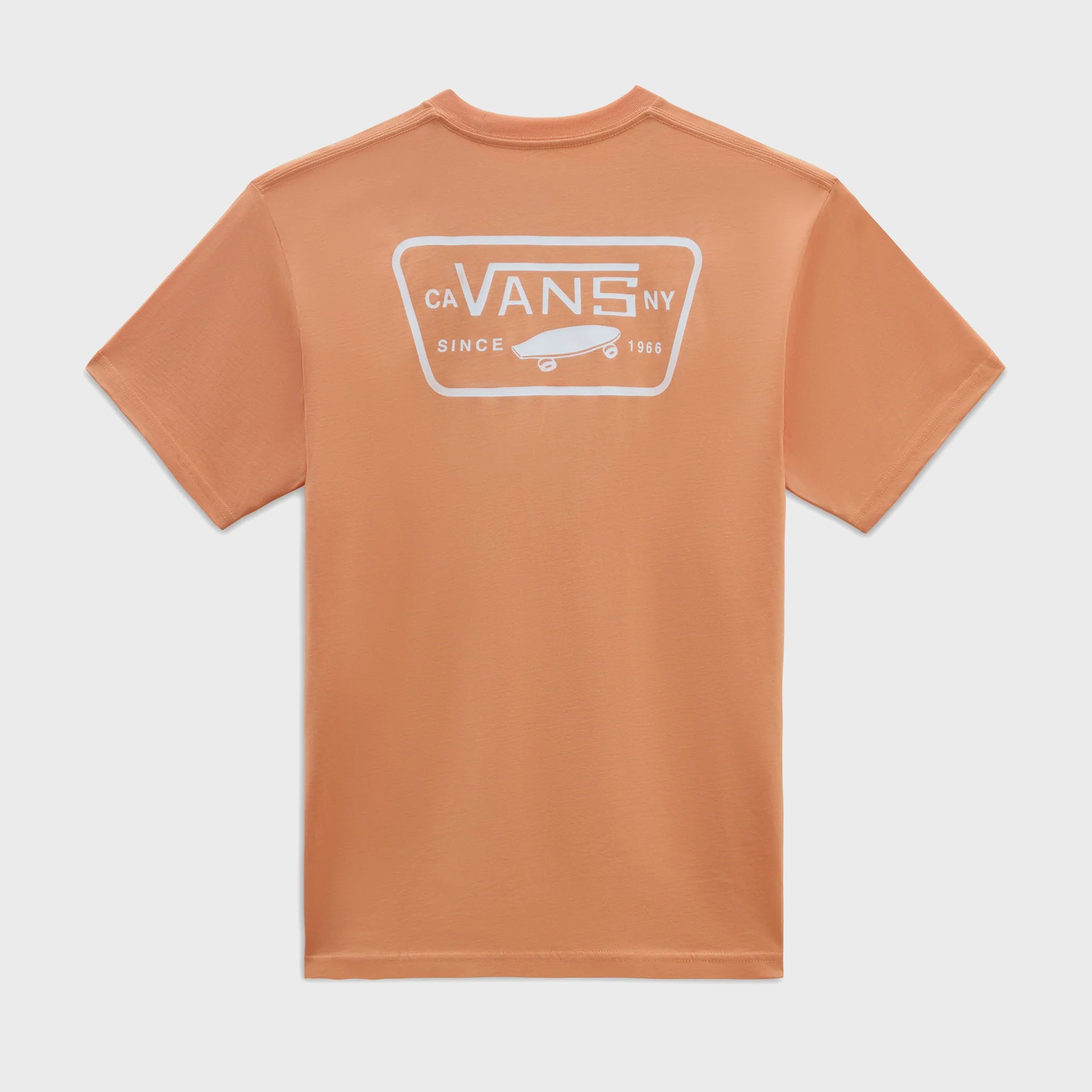Vans Mens Full Patch Back T-Shirt - Copper Tan/White - ManGo Surfing