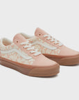 Vans Womens Old Skool 36 LX Shoes - Groovy Floral Peach - ManGo Surfing