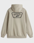 Vans Mens Full Patch Pullover Hoodie - London Fog Grey