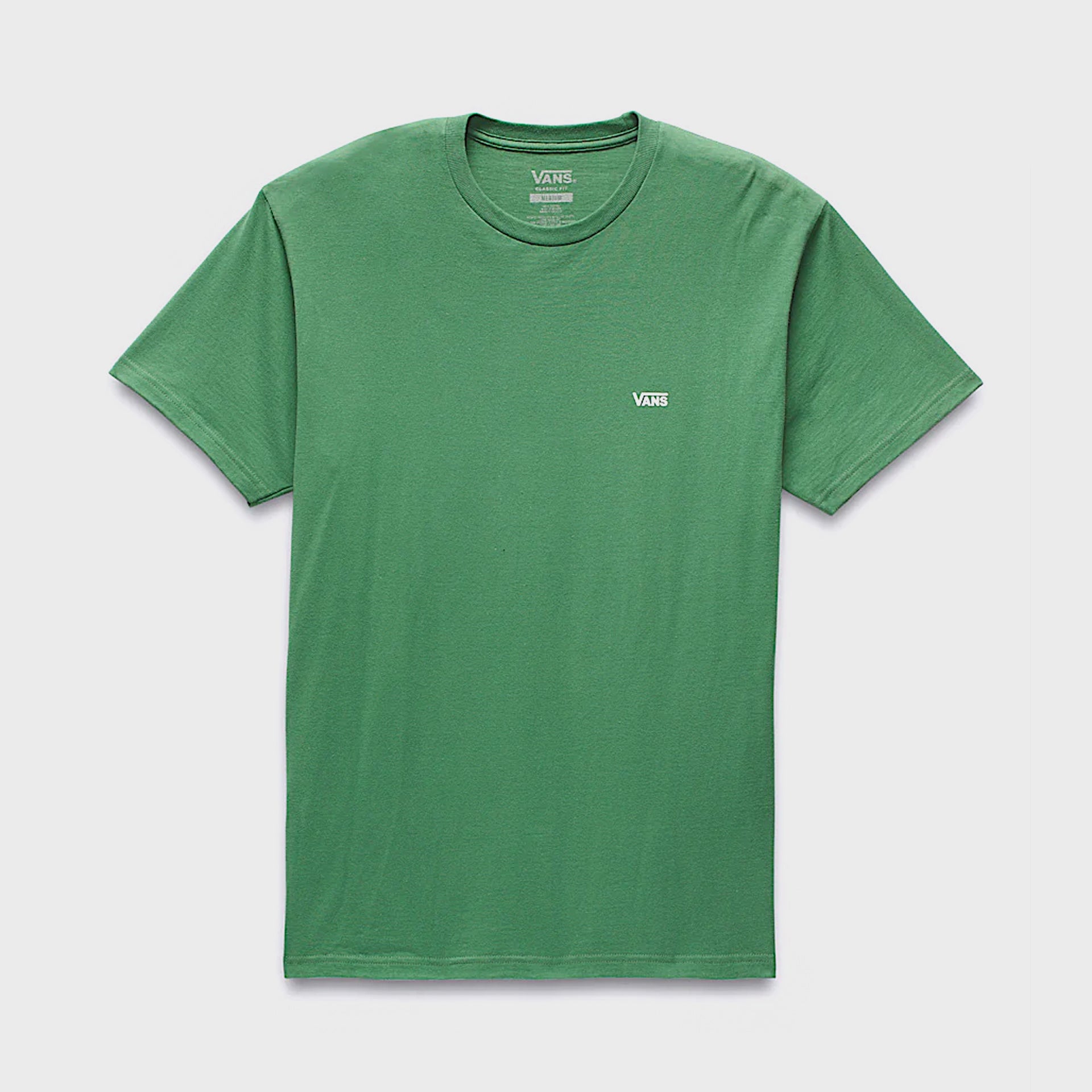 Vans Mens Left Chest Logo T-Shirt - Fairway Green