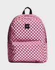 Vans Unisex Old Skool Check Backpack - Pink Fizz