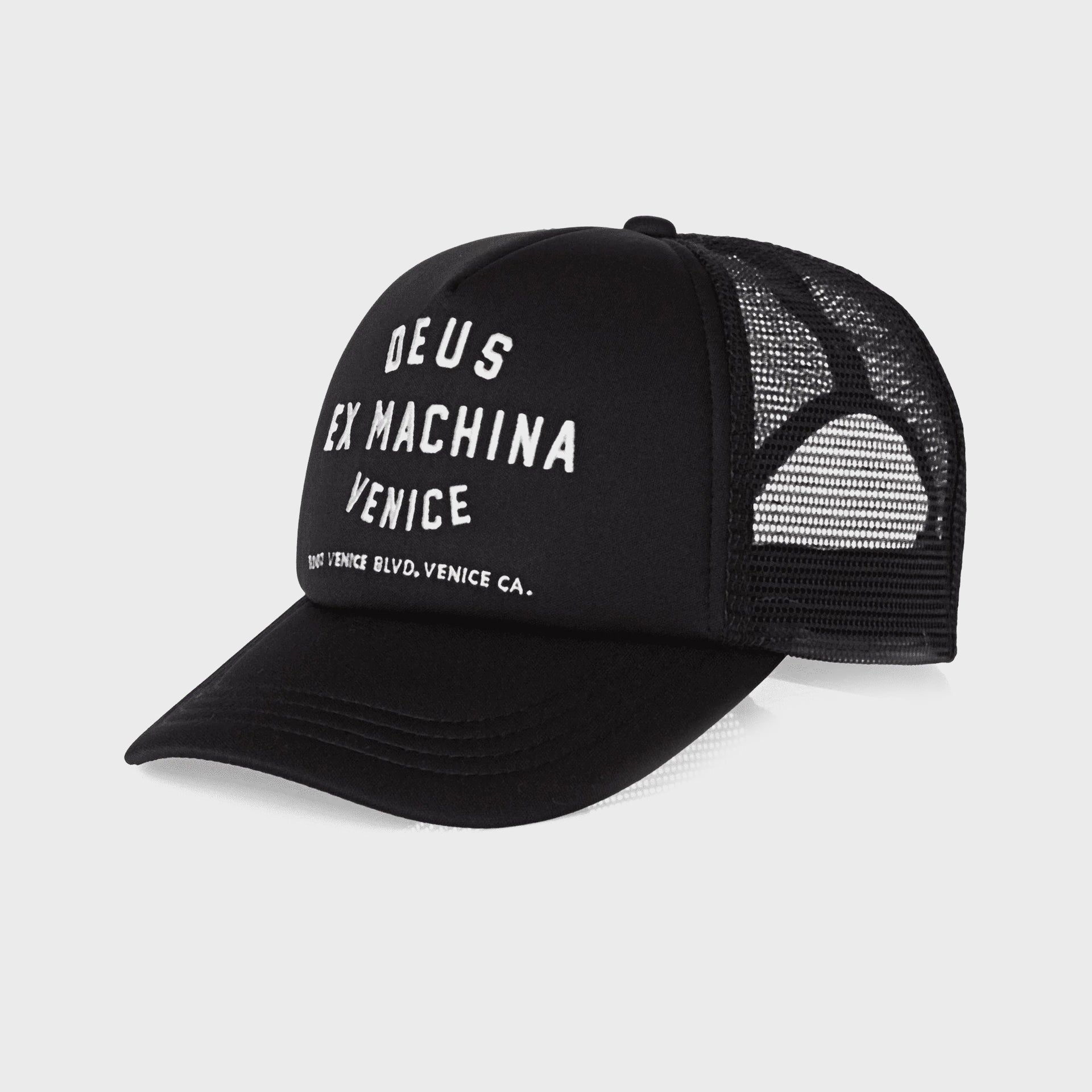 Venice Address Trucker | Black - ManGo Surfing