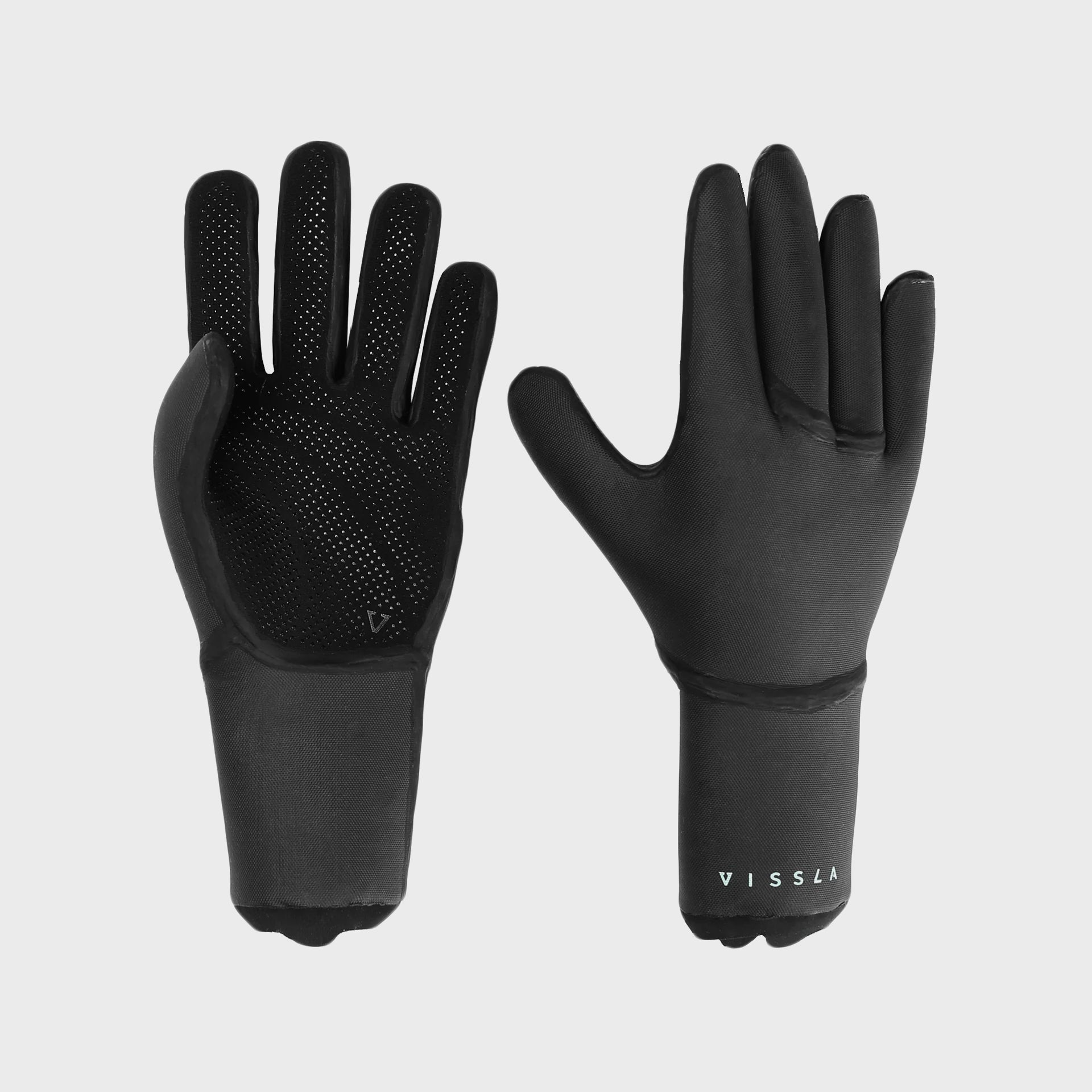 Vissla 7 Seas 3mm Wetsuit Gloves - Black - ManGo Surfing