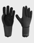 Vissla 7 Seas 3mm Wetsuit Gloves - Black - ManGo Surfing