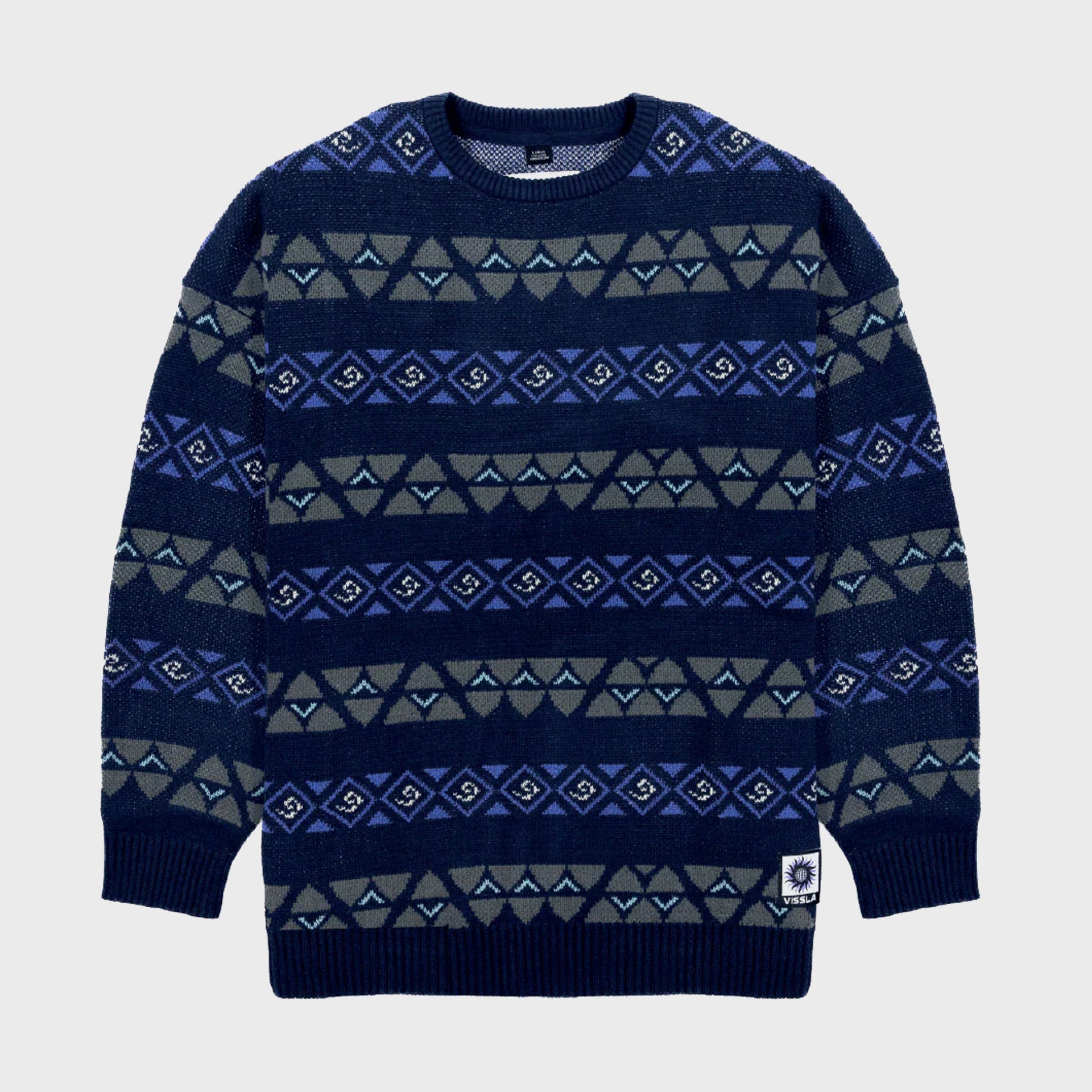 Vissla Bel Air Crew Sweater - Dark Naval