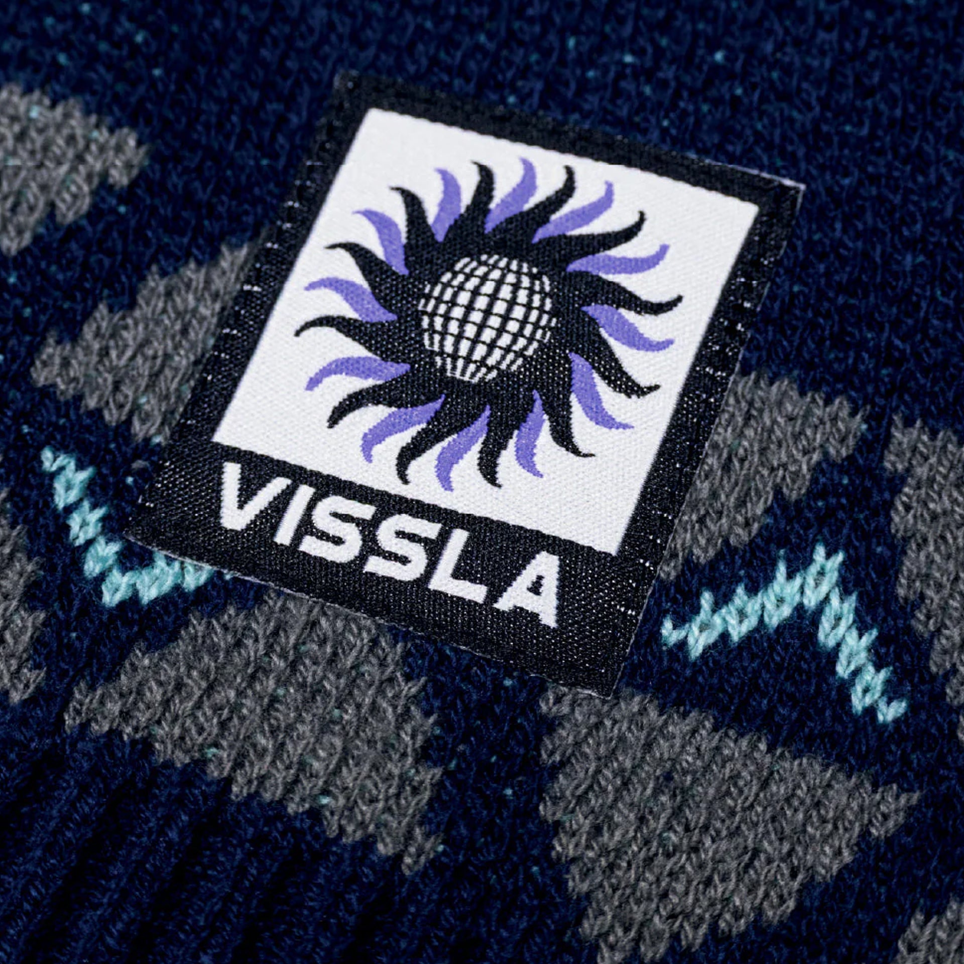 Vissla Bel Air Crew Sweater - Dark Naval