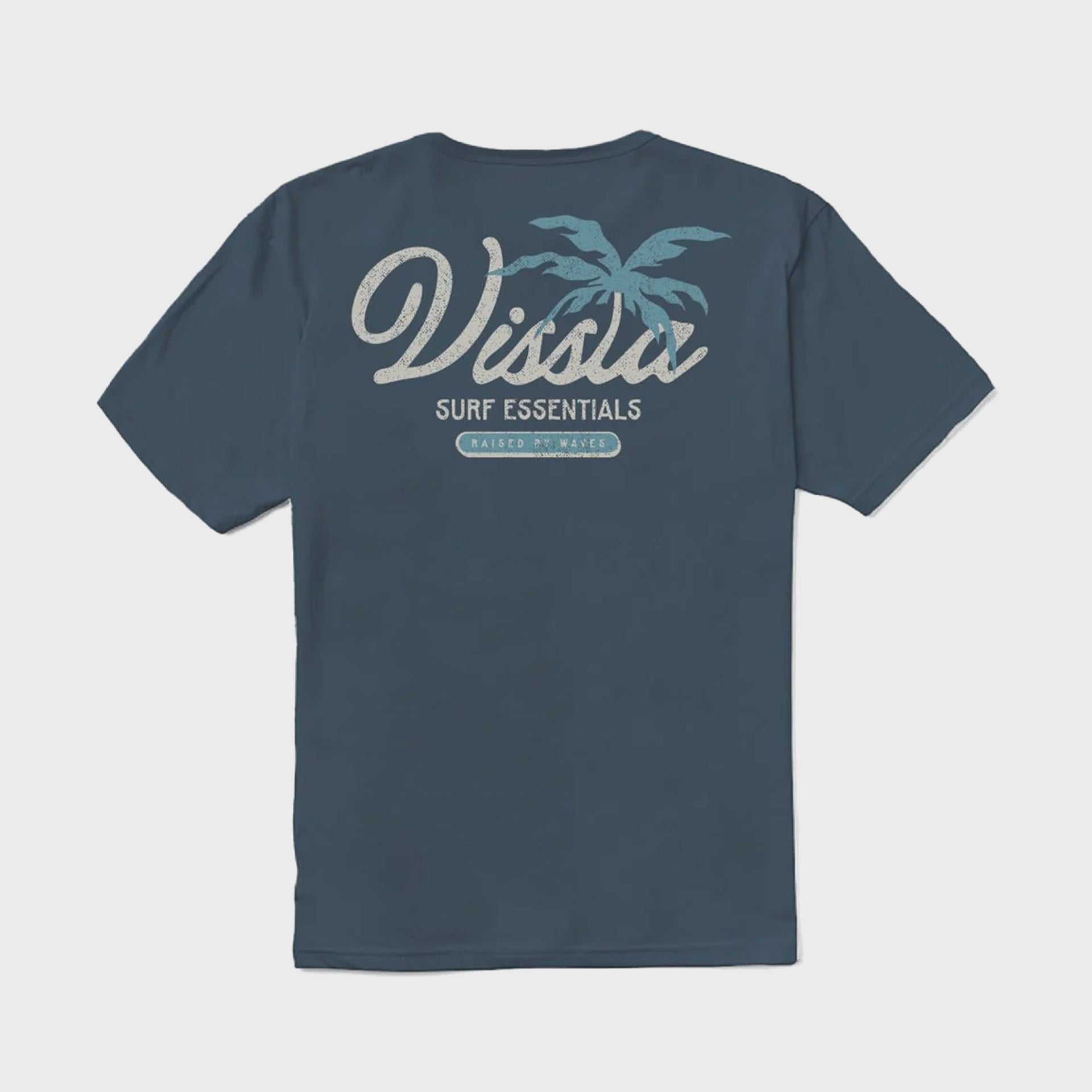 Vissla Essentials Organic T-Shirt - Dark Denim - ManGo Surfing
