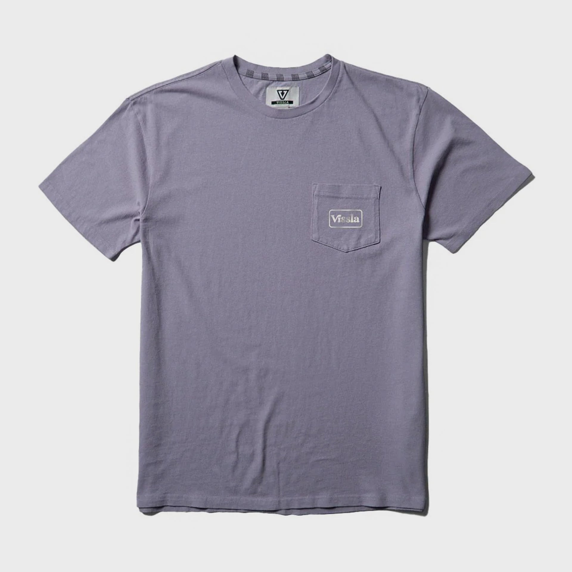 Vissla Mens Coastwide Pocket T-Shirt - Dusty Lilac