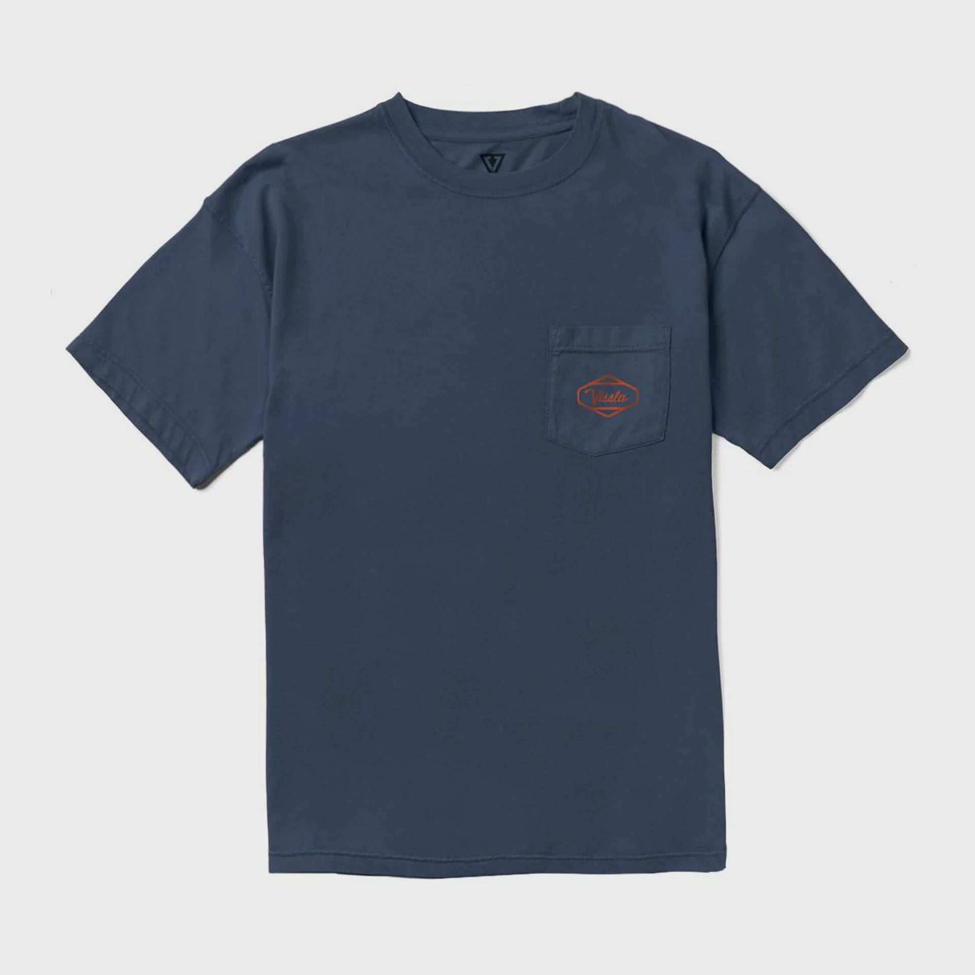 Vissla Mens Magic Hands Premium Pocket T-Shirt - Navy