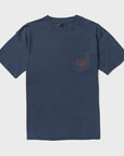 Vissla Mens Magic Hands Premium Pocket T-Shirt - Navy