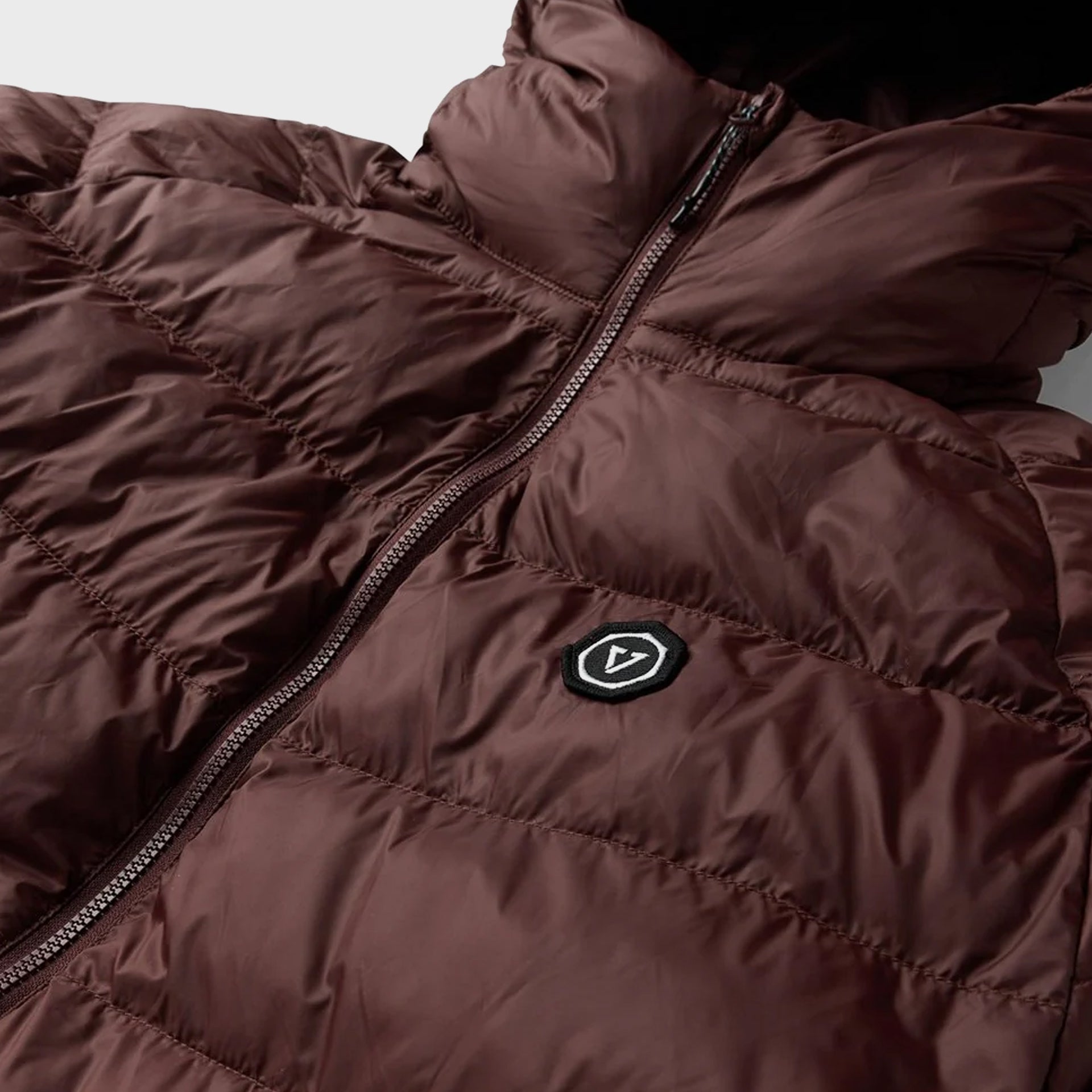 Vissla Mens Pacific Packable Eco Puff Jacket - Brick