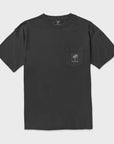 Vissla Mens Tropical Thrills Premium Organic Pocket T-Shirt - Black