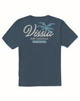 Vissla Essentials Organic T-Shirt - Dark Denim