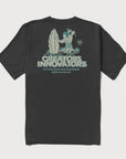 Vissla Mens Cutting Edge Premium Organic Pocket T-Shirt - Phantom