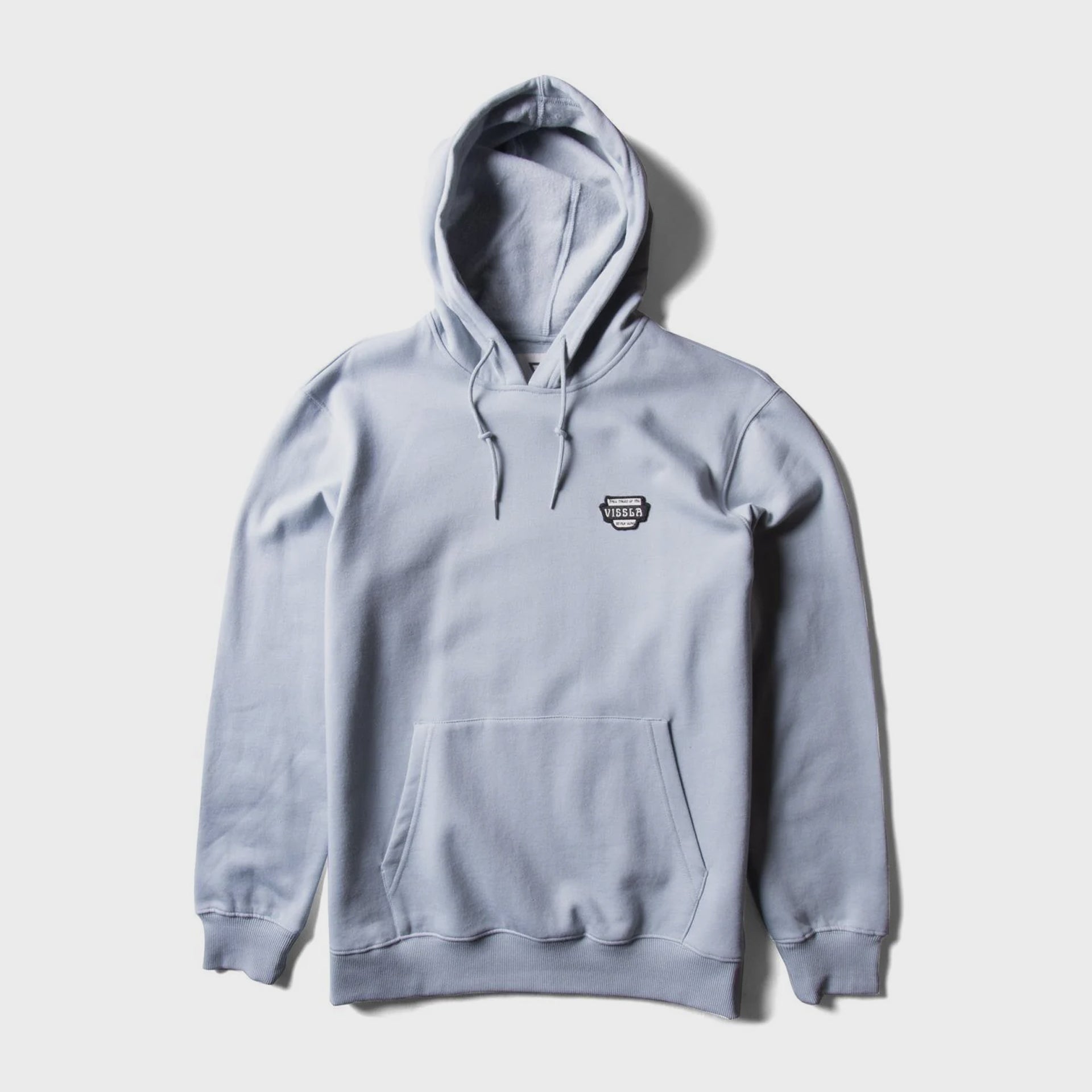 Vissla Solid Sets Eco PO Hoodie - Stone Blue