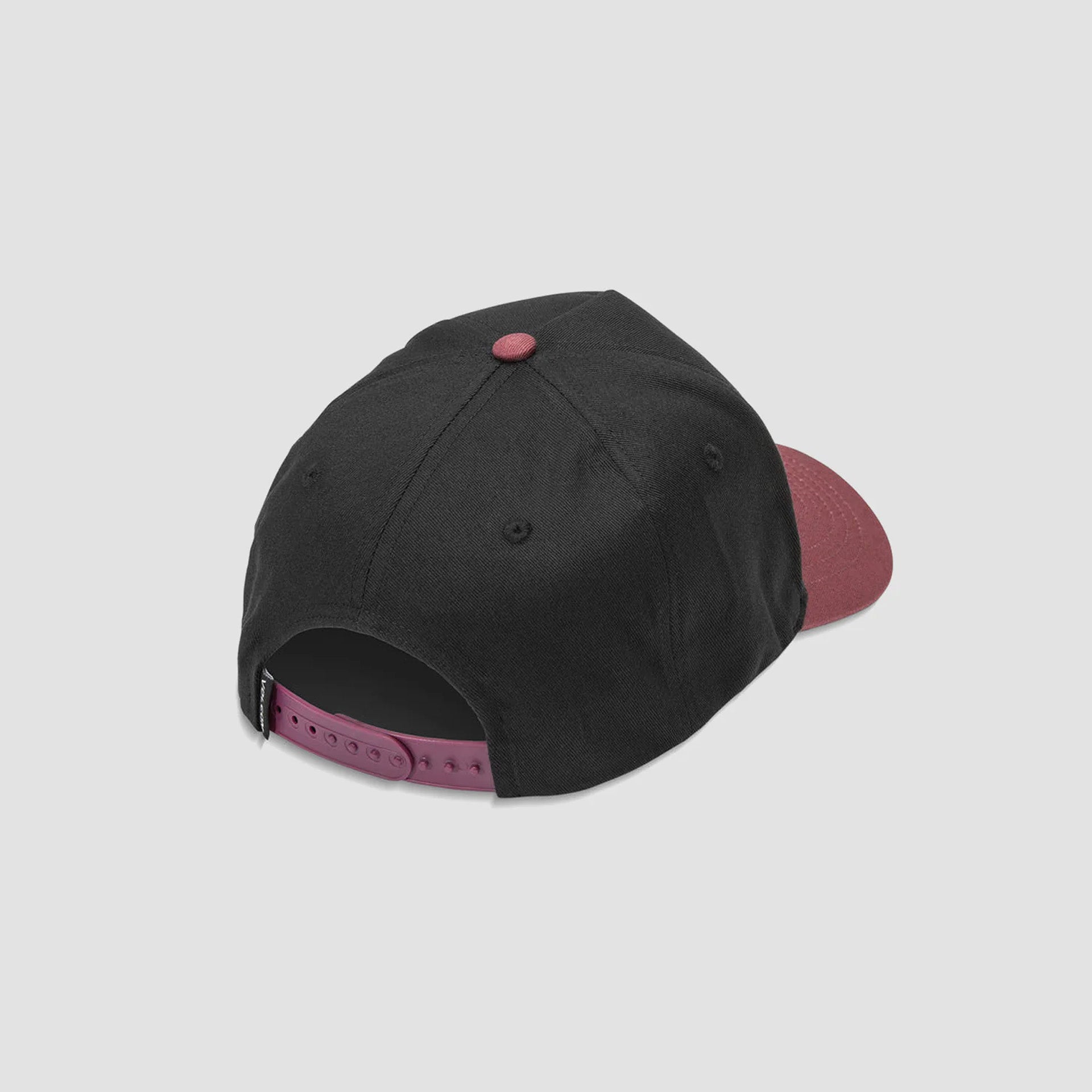 Volcom Mens Embossed Stone Adj Hat - One Size - Merlot - ManGo Surfing