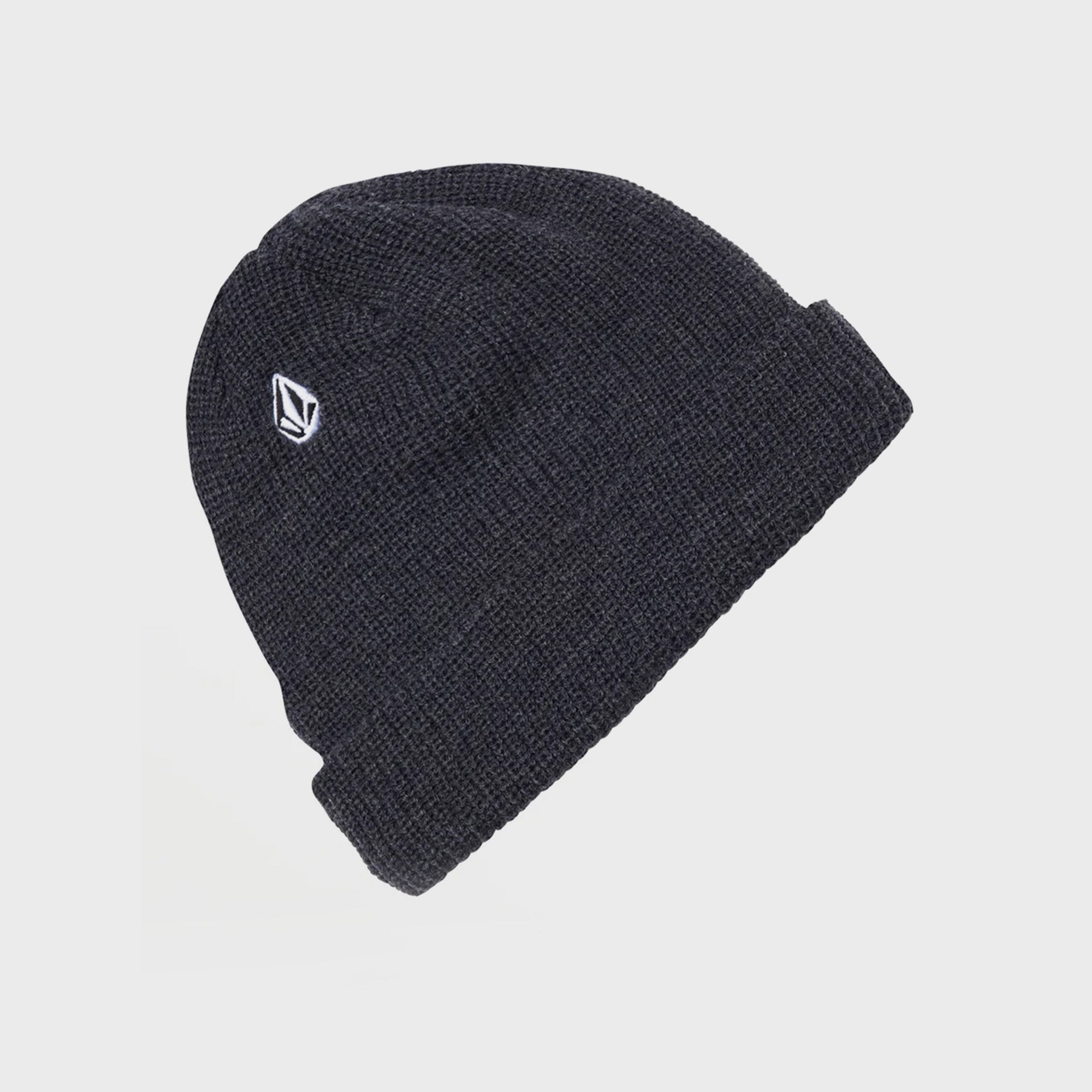 Volcom Full Stone Mens Beanie Hat - Charcoal Heather - ManGo Surfing