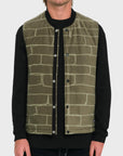 Volcom Mens Bowered Reversible Vest - Wintermoss