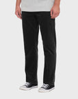 Volcom Mens Solver 5 Pocket Cord Trousers - Stealth