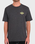 Volcom Mens Voboxed HTH T-Shirt - Heather Black