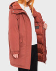 Volcom Womens Sleepi Puff Up Parka - Chestnut Brown