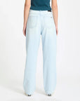 Volcom Womens Weellow II Denim Trousers - Bleached Aqua